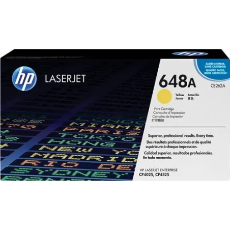 ORIGINAL HP toner giallo CE262A 648A ~11000 Seiten