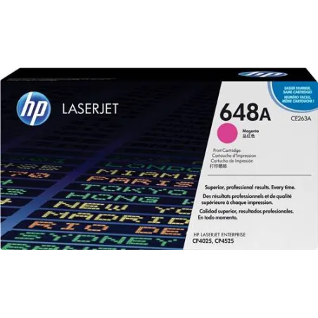 ORIGINAL HP toner magenta CE263A 648A ~11000 Seiten