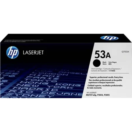 ORIGINAL HP toner nero Q7553A 53A ~3000 Seiten