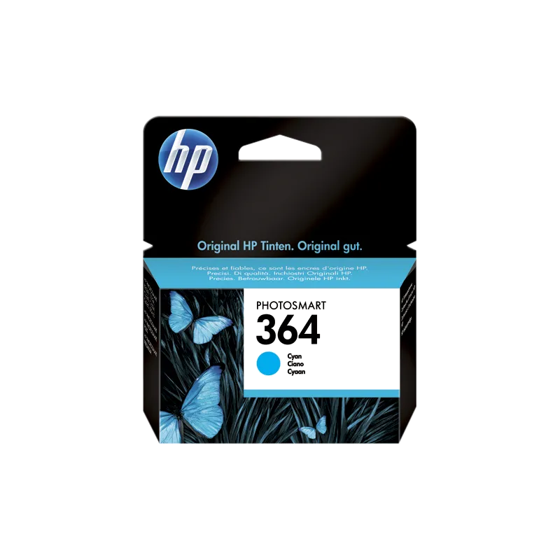 Cartuccia HP 364 CB318EE originale Ciano