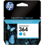ORIGINAL HP Cartuccia d'inchiostro nero CB316EE 364 ~250 Pagine 7.5ml