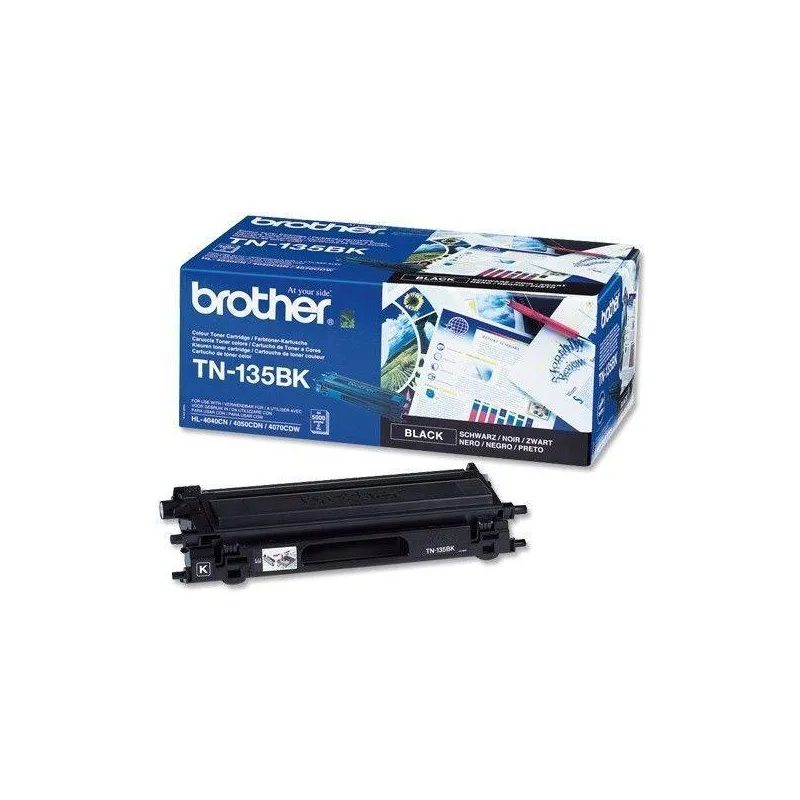 ORIGINAL Brother toner nero TN-135bk  ~5000 Seiten