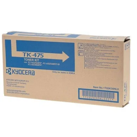 ORIGINAL Kyocera toner nero TK-475 1T02K30NL0 ~15000 Pagine