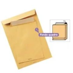 250 BUSTE AVANA 190X260X40MM 100GR C/SOFFIETTO E STRIP LARGEMAIL PIGNA