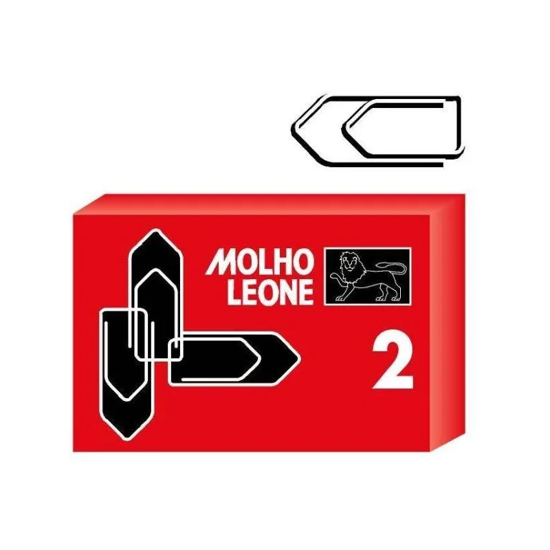 FERMAGLI ZINCATI LEONE 2 mm23  Confezioni 10