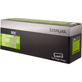 ORIGINAL Lexmark toner nero 50F2000 502 ~1500 Seiten cartuccia di stampa riutilizzabile