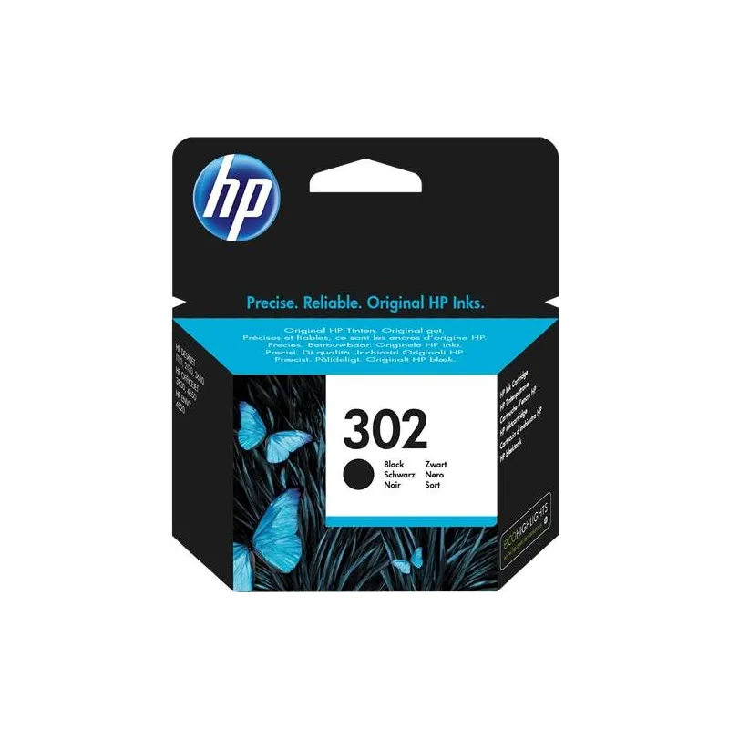 Cartuccia HP 302 Originale HP F6U66AE Nero