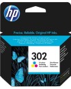 Cartuccia HP 302 Originale HP F6U65AE Colore Cartuccia HP 302 Originale HP F6U65AE Colore