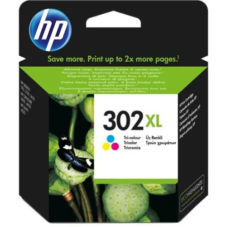 Cartuccia HP 302XL Colore Originale 330 Pagine