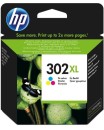 ORIGINAL  Cartuccia HP 302XL Colore  330 Pagine