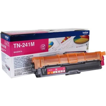 ORIGINAL Toner Brother  TN-241M Magenta 1.400 Pagine