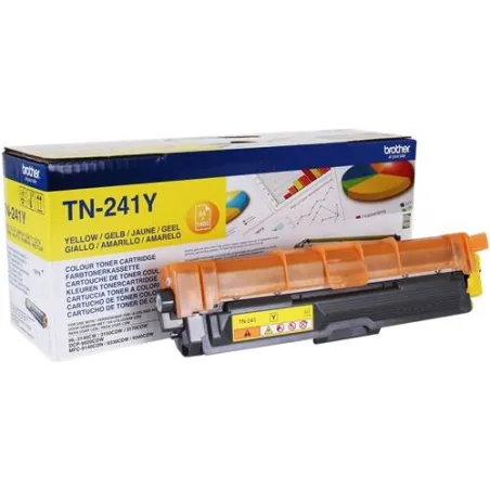 ORIGINAL Toner Brother TN-241Y Giallo 1400 Pagine
