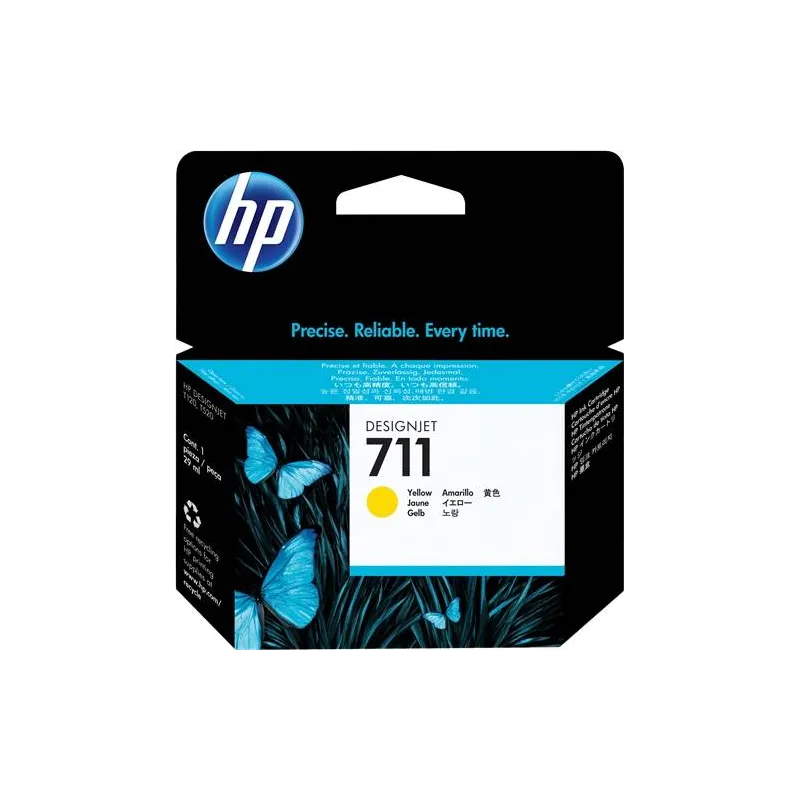 Cartuccia d'inchiostro HP giallo CZ132A 711 29ml  ink cartridge, standard