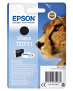 ORIGINAL Cartuccia Inkjet Epson T0711 C13T07114012  Nero 245 Pagine