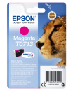 ORIGINAL Cartuccia Inkjet Epson T0713 C13T07134012 Magenta 250 Pagine
