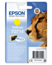 ORIGINAL Cartuccia Inkjet Epson T0714 C13T07144012 Giallo 415 Pagine