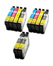 Cartuccia Epson Compatibile Multipa Nero 2 Cyano 2 Magenta 2 Giallo T0715 4 cartucce: T0711 + T0712 + T0713 + T0714 Cartuccia Epson Compatibile Multipa Nero 2 Cyano 2 Magenta 2 Giallo T0715 4 cartucce: T0711 + T0712 + T0713 + T0714