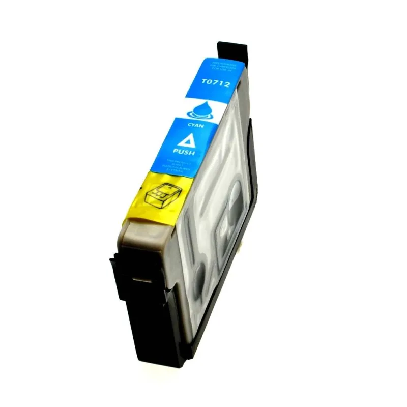 Cartuccia Epson ciano T0712 C13T07124012 - 345 Pagine Compatibile