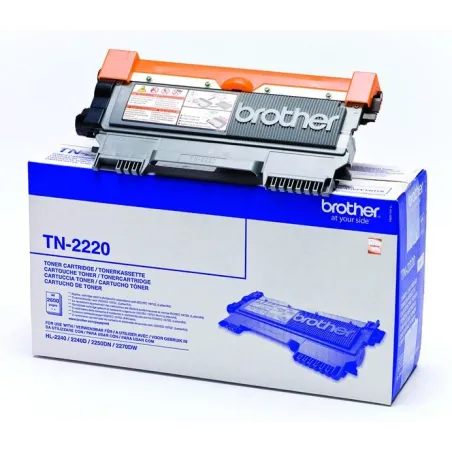 Toner Brother TN-2220 Nero 2600 Pagine Originale