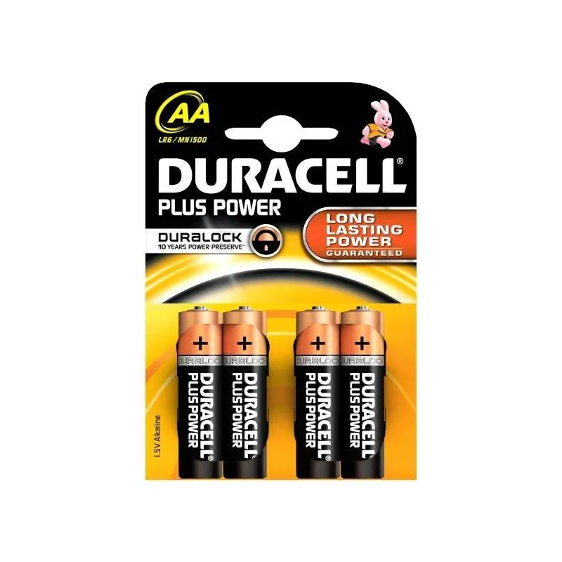 DURACELL MN1500 STILO AA STANDARD BL4 BLISTER 4PZ TREE PACK