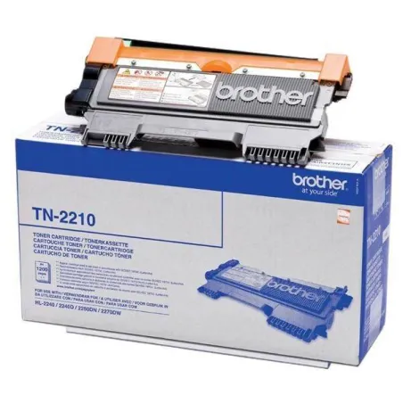 ORIGINAL Brother toner nero TN-2210  ~1200 Seiten