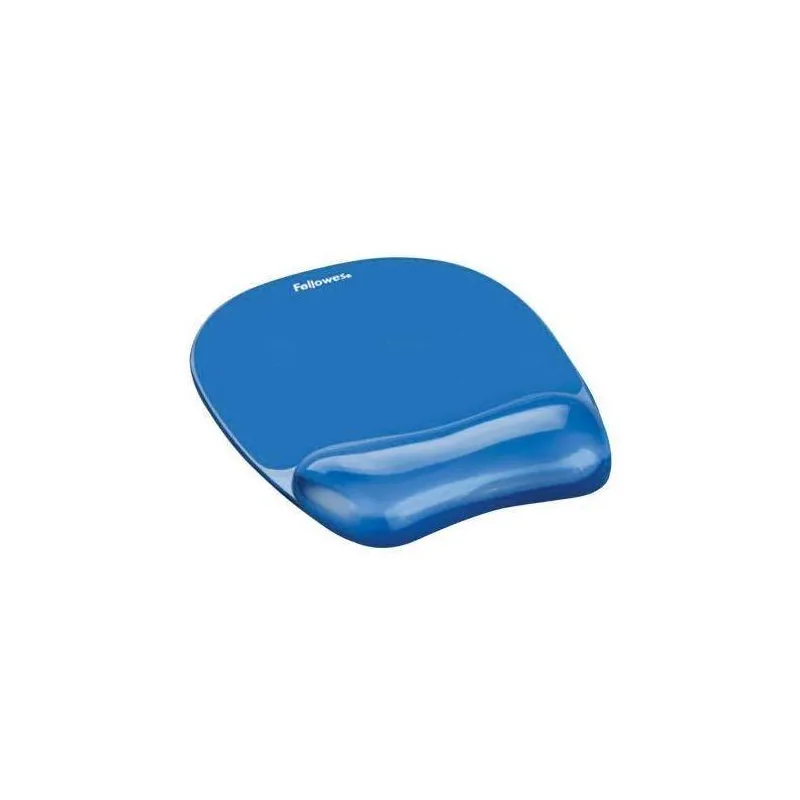 Tappetino mouse con poggia polso Gel Fellowes GELCRYSTALS