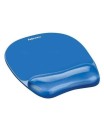 Tappetino mouse con poggia polso Gel Fellowes GELCRYSTALS