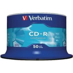 CD-R Verbatim 0,700 GB Campana 50 Pezzi