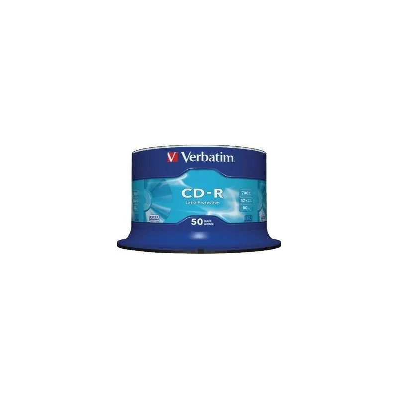 CD-R Verbatim 0,700 GB Campana 50 Pezzi