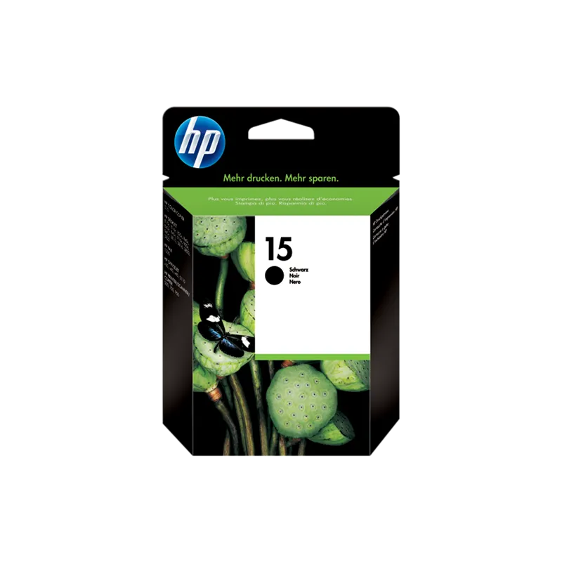 ORIGINAL HP Cartuccia Inkjet nero C6615DE 15 - 500 Pagine 25ml ORIGINAL HP Cartuccia Inkjet nero C6615DE 15 - 500 Pagine 25ml
