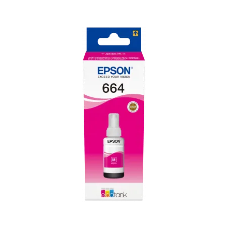 EPSON FLACONE INCHIOSTRO MAGENTA 70,0 ml 7.500 pagine  664 C13T664340  ORIGINALE
