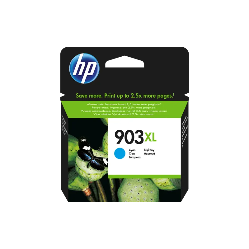 ORIGINAL Cartuccia HP T6M03AE 903XL Ciano 825 Pagine ORIGINAL Cartuccia HP T6M03AE 903XL Ciano 825 Pagine