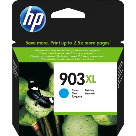 ORIGINAL Cartuccia HP T6M03AE 903XL Ciano  825 Pagine