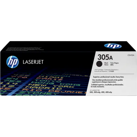 ORIGINAL Toner HP nero CE410A 305A 2200 Pagine
