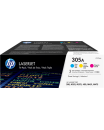 ORIGINAL Toner HP Multipack 3 Colori c/m/y CF370AM 305A CE411A + CE412A + CE413A ORIGINAL Toner HP Multipack 3 Colori c/m/y CF370AM 305A CE411A + CE412A + CE413A