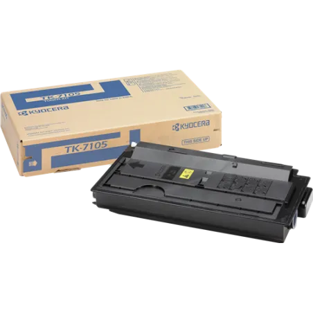ORIGINAL Toner Kyocera TK-7105 1T02P80NL0 Nero 20000 Pagine