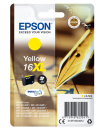ORIGINAL Cartuccia Inkjet Epson C13T16344012 T1634 Giallo 450 Pagine 6.5ml ORIGINAL Cartuccia Inkjet Epson C13T16344012 T1634 Giallo 450 Pagine 6.5ml