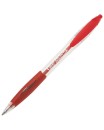BiC Penna a sfera a scatto Atlantis Punta 1.0 mm Rosso confezione 12 pezzi