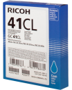ORIGINAL Cartuccia Ricoh gel 405766 GC 41 cl Ciano 600 Pagine ORIGINAL Cartuccia Ricoh gel 405766 GC 41 cl Ciano 600 Pagine