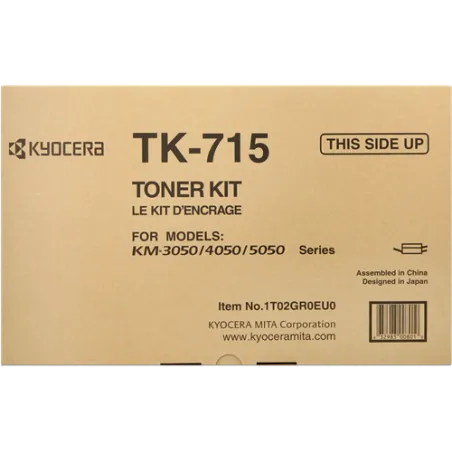 ORIGINAL Toner Kyocera TK-715 1T02GR0EU0 Nero 34000 Pagine