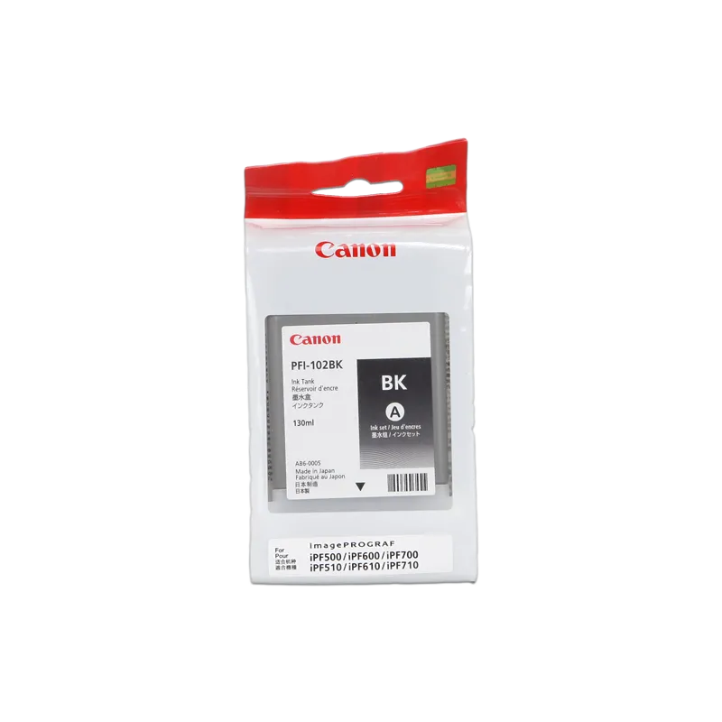 ORIGINAL Cartuccia Canon Ink jet  PFI-102bk 0895B001 Nero 130ml