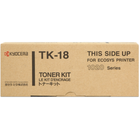 ORIGINAL Toner Kyocera TK-18 1T02FM0EU0 Nero 7200 Pagine