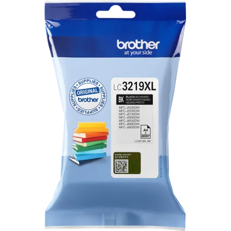 ORIGINAL Cartuccia Brother Inkjet LC3219XLBK Nero 3.000 Pagine