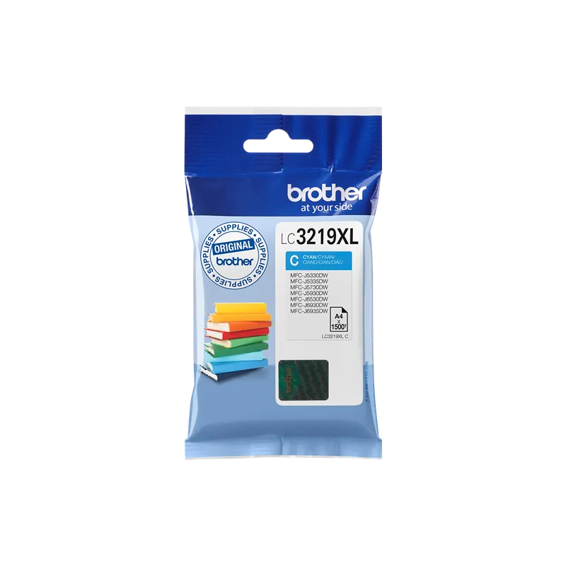 Cartuccia Brother LC3219XLC Ciano Cartuccia Brother LC3219XLC Ciano