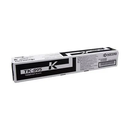 ORIGINAL Toner KyoceraTK-895k 1T02K00NL0 Nero 12000 Copie