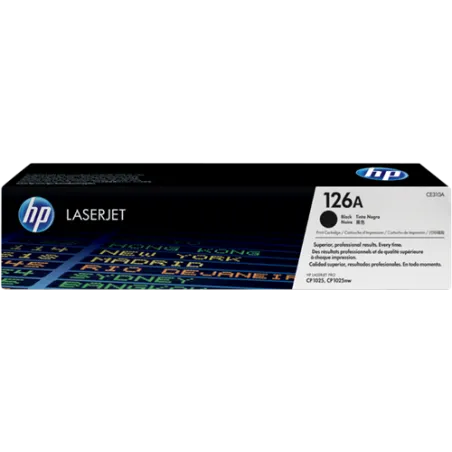 ORIGINAL Toner HP  CE310A 126A Nero1200 Pagine