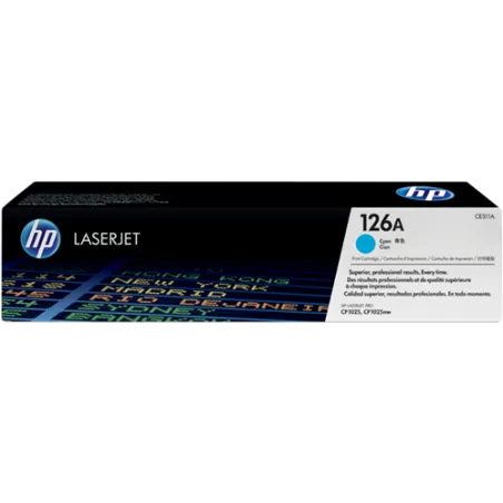 ORIGINAL Toner  HP CE311A 126A Nero 1000 Pagine