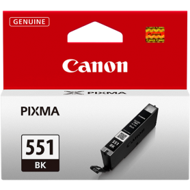ORIGINAL Cartuccia Inkjet Canon CLI-551bk 6508B001 Nero 7ml