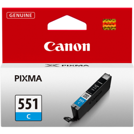 ORIGINAL Cartuccia Inkjet Canon CLI-551c 6509B001 Ciano 7ml
