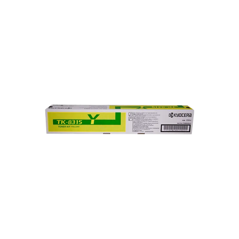 ORIGINAL Toner Kyocera TK-8315Y 1T02MVANL0 Giallo 6000 Pagine
